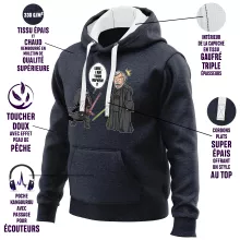 Kylo Ren Hoodie “Kylo Ren And Luke Skywalker” – Star Wars parody