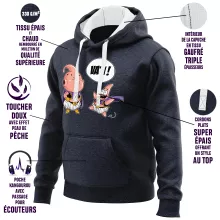 Majin Boo Kapuzenpullover “Majin Boo und Patrick Star” – Parodie auf Dragon Ball Z