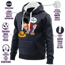 Luffy Hoodie “Luffy and Gollum - My Precious” – One Piece parody