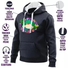 Snorlax Kapshirt “Snorlax en Chibi Misty” – Pokémon parodie