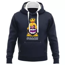 Sweat-Shirt à capuche Le Roi « J'tai Clashé !! » – Parodie Clash Royale