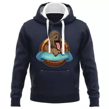 Sweat-Shirt à capuche Chewbacca « Le Meilleur Ami de l'Homme... » – Parodie Star Wars
