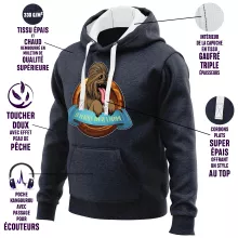 Sweat-Shirt à capuche Chewbacca « Le Meilleur Ami de l'Homme... » – Parodie Star Wars
