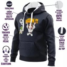 Sweat-Shirt à capuche Yoda « Luke Life Episode IV : le Maître... » – Parodie Star Wars