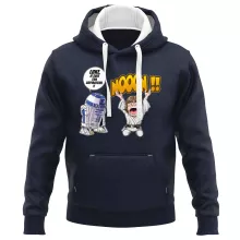 Sweat-Shirt à capuche Luke Skywalker « Luke Life Episode V : un robot...ménager !! » – Parodie Star Wars