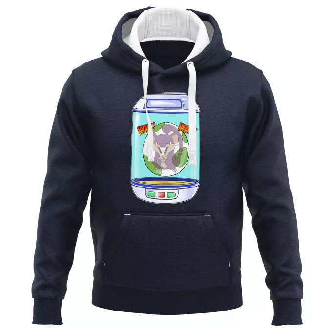 Tröjor PREMIUM med huva Parodi Pokémon Rattata