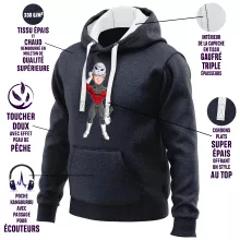 Saitama Kapshirt “Saitama en Jiren” – One-Punch Man parodie
