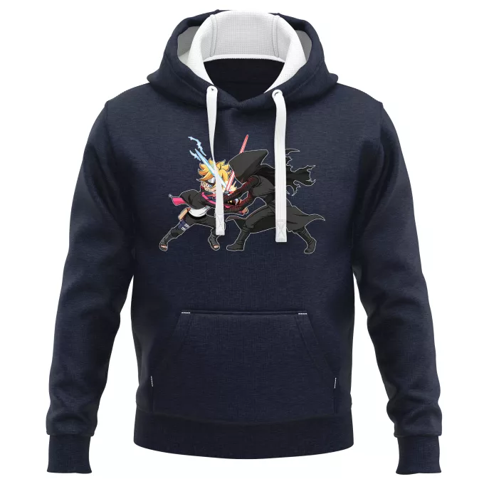 PREMIUM Kaptische sweatshirts Parodie Star Wars Boruto en Kylo Ren