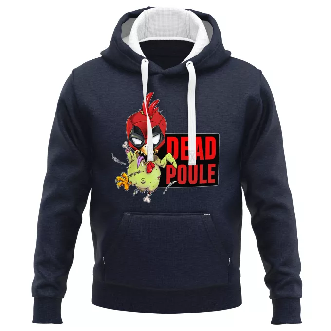 Sweat-shirts à Capuche PREMIUM Parodie Deadpool Dead Poule - Deadpool ou Dead Poule