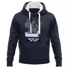 Sweat-Shirt à capuche Krokmou « Quand faut y aller... Faut y aller !! » – Parodie Dragons