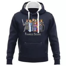 Sweat-Shirt à capuche Eddard « La Famille Stark au complet ! » – Parodie Iron Man