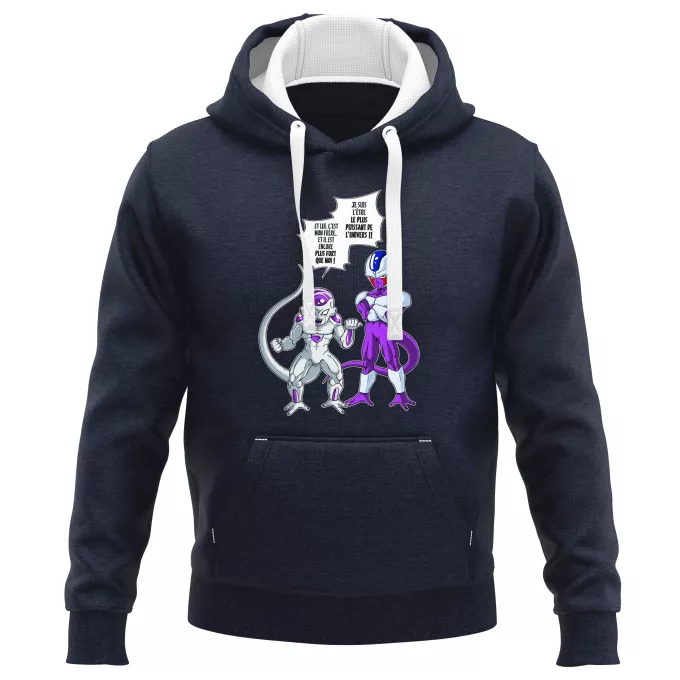 Sweat-shirts à Capuche PREMIUM Parodie Dragon Ball Z - DBZ La vérité n'est jamais simple... - Freezer, Cooler