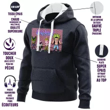 Broly Hoodie “Broly, Majin Buu, Cell and Frieza” – Dragon Ball Z parody
