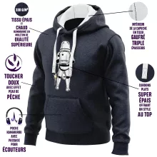 Imperial Stormtrooper Kapuzenpullover – Parodie auf Star Wars