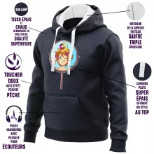 Emma Hoodie “Emma from Grace Field House” – The Promised Neverland parody