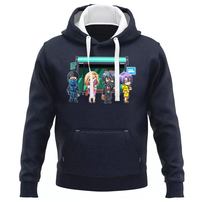 Felpe con cappuccio PREMIUM Paoridia Mortal Kombat Sub-Zero
