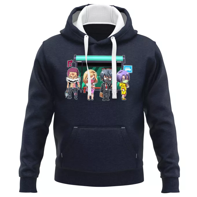 PREMIUM Kapuzenpullover Parodie auf One Piece Charlotte Katakuri