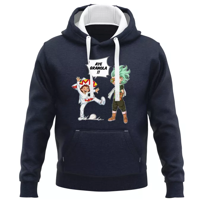 Sweat-shirts à Capuche PREMIUM Parodie Dragon Ball Super Aye Granola !! - Granola l'être le plus puissant de l'univers
