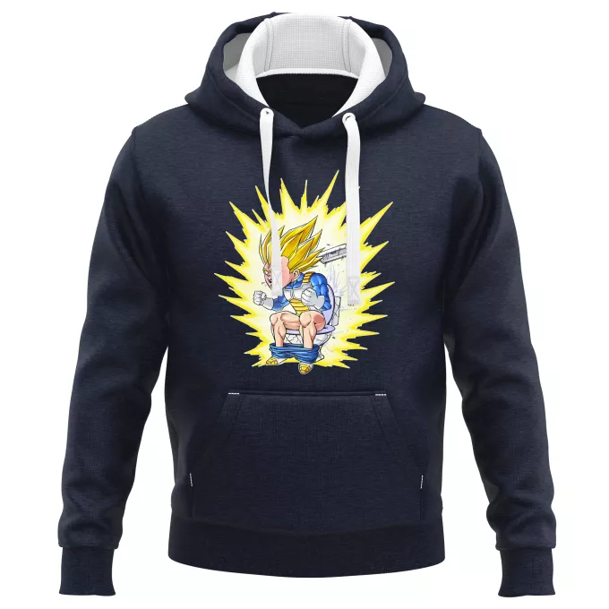 Felpe con cappuccio PREMIUM Paoridia Dragon Ball Super Vegeta Super Saiyan