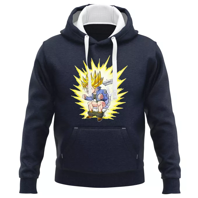 Felpe con cappuccio PREMIUM Paoridia Dragon Ball Super Trunks Super Saiyan