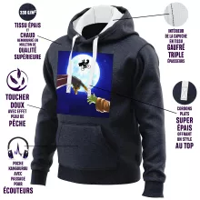 Grogu Baby Yoda Kapuzenpullover “Grogu aka Baby Yoda and Mando Der Mandalorianer” – Parodie auf ET – Der Außerirdische