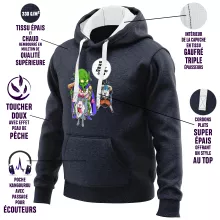 Sweat-Shirt à capuche Moro « Aux origines du mal... » – Parodie Dragon Ball Super