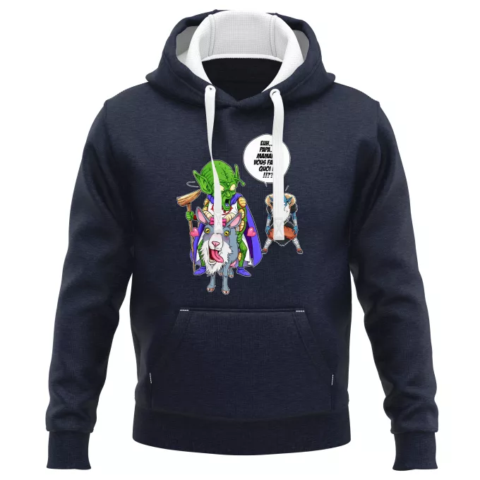 Sweat-shirts à Capuche PREMIUM Parodie Dragon Ball Super Aux origines du mal... - Moro, Le Très-Haut
