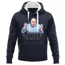 Dr Evil Kapuzenpullover “Gamer...” – Parodie auf Austin Powers