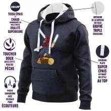 Denji Hoodie “Woodcutter Man...” – Chainsaw Man parody