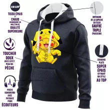 Pikachu Hoodie “The Ultimate Cosplayer” – Pokémon parody