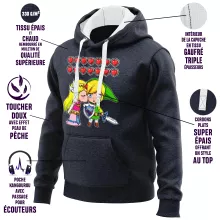 Sudadera con capucha “Eternal Love” – Parodia de Zelda