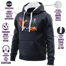 Sweat-Shirt à capuche Tortue Géniale « Un Père Noël Génial... » – Parodie Dragon Ball Z