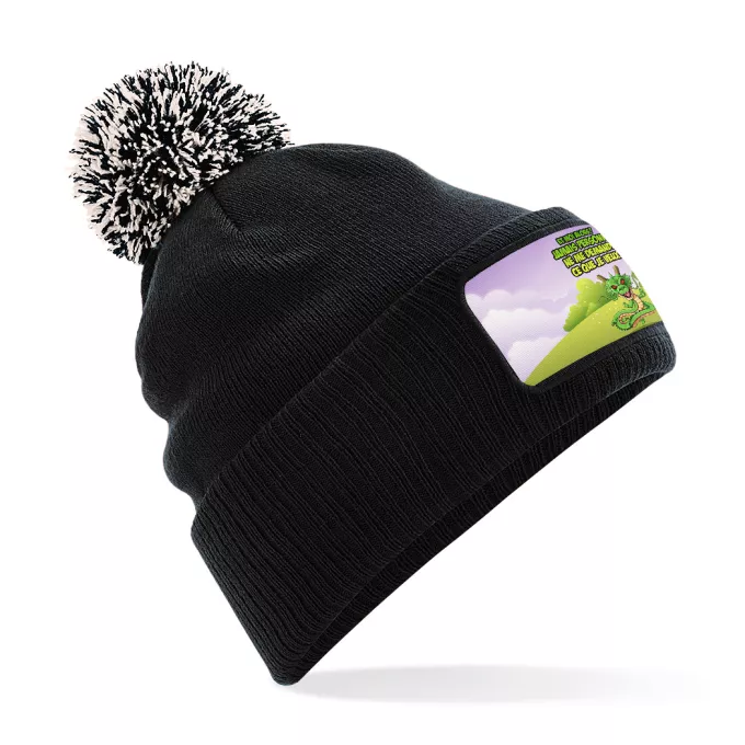 Bonnet à pompon Parodie Dragon Ball Z - DBZ Jamais personne me demande ce que je veux - Shenron