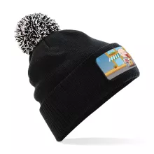 One-Punch Man Parody Navy Blue Tassel Beanie - Saitama (Funny One-Punch Man Parody - High Quality Beanie - Ref : 1049)