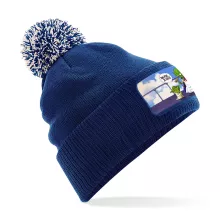 Bonnet à pompon 