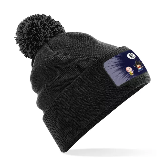 Gorro con borla Parodia Naruto Son Gokū, Kuririn y Naruto
