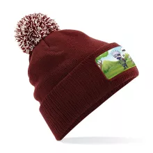 Bonnet à pompon 