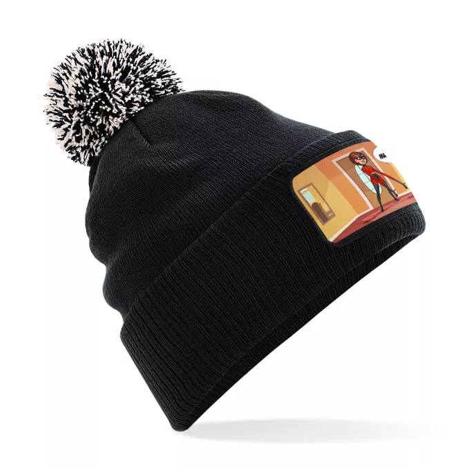 Bonnet à pompon Parodie One Piece Super Maman !! - Elasticgirl la Maman indestructible, Luffy
