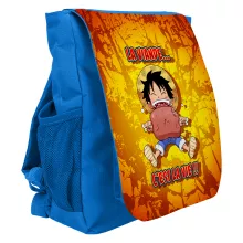 Sac à dos Enfant Luffy « La Viande... C'est la vie ! » – Parodie One Piece