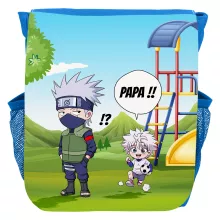 Sac à dos Enfant Kakashi « Papa Ninja ! » – Parodie Naruto