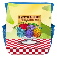 Sac à dos Enfant Fruit « 5 Fruits et légumes par jour » – Parodie One Piece