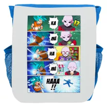 Mochila para niños Son Gokū “Son Gokū y Jiren” – Parodia de Dragon Ball Super