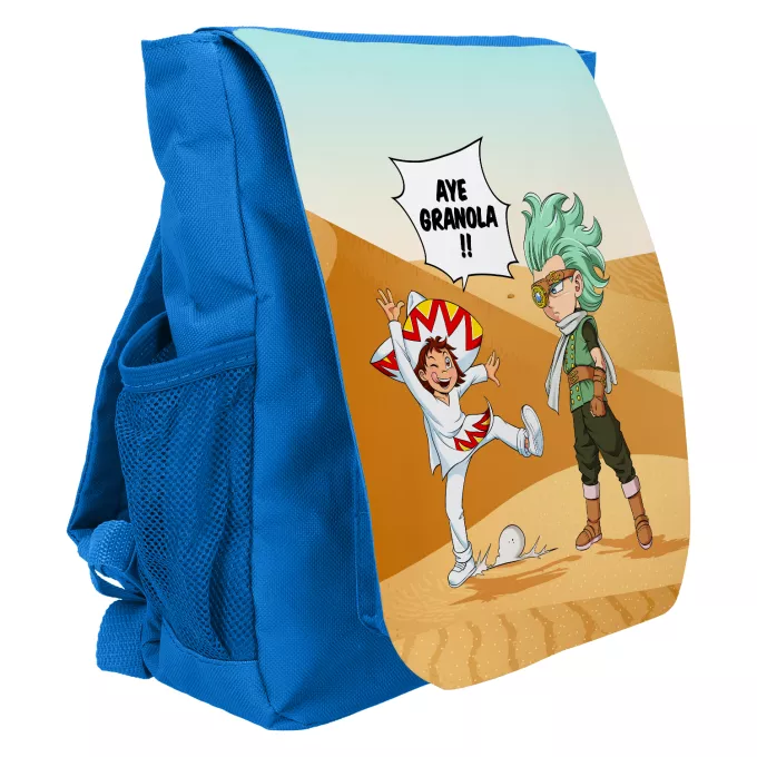 Sac à dos Enfant de 3 à 6 ans (Cartable) Parodie Dragon Ball Super Aye Granola !! - Granola l'être le plus puissant de l'univers