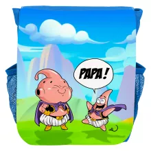 Sac à dos Enfant Boubou « Tel père tel fils (Version SD) » – Parodie Dragon Ball Z