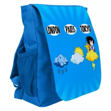 Sac à dos Enfant Sangoku « Météo Tokyo » – Parodie Pokémon