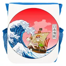 Mochila para niños Going Merry X La “Going Merry X La gran ola de Kanagawa” – Parodia de One Piece