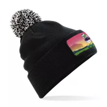 Bonnet à pompon 
