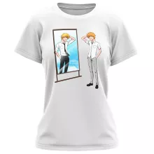 T-shirt Femme Denji « Shiniman ! » – Parodie Bleach