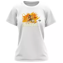 T-shirt Femme Natsu « Allumer le Feu !! » – Parodie Fairy Tail