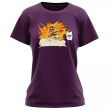 T-shirt Femme Natsu « Allumer le Feu !! » – Parodie Fairy Tail